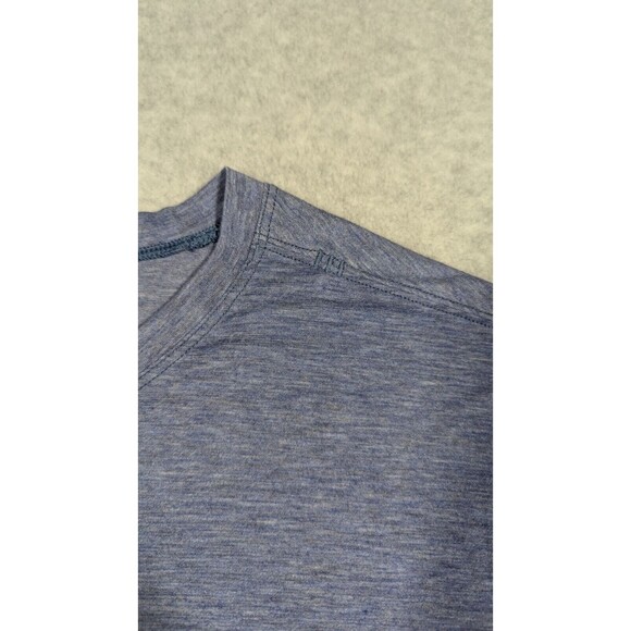 Lululemon Men Shirt Large Crewneck Heather Short Sleeve Performance‎ Athletic - Picture 3 of 11